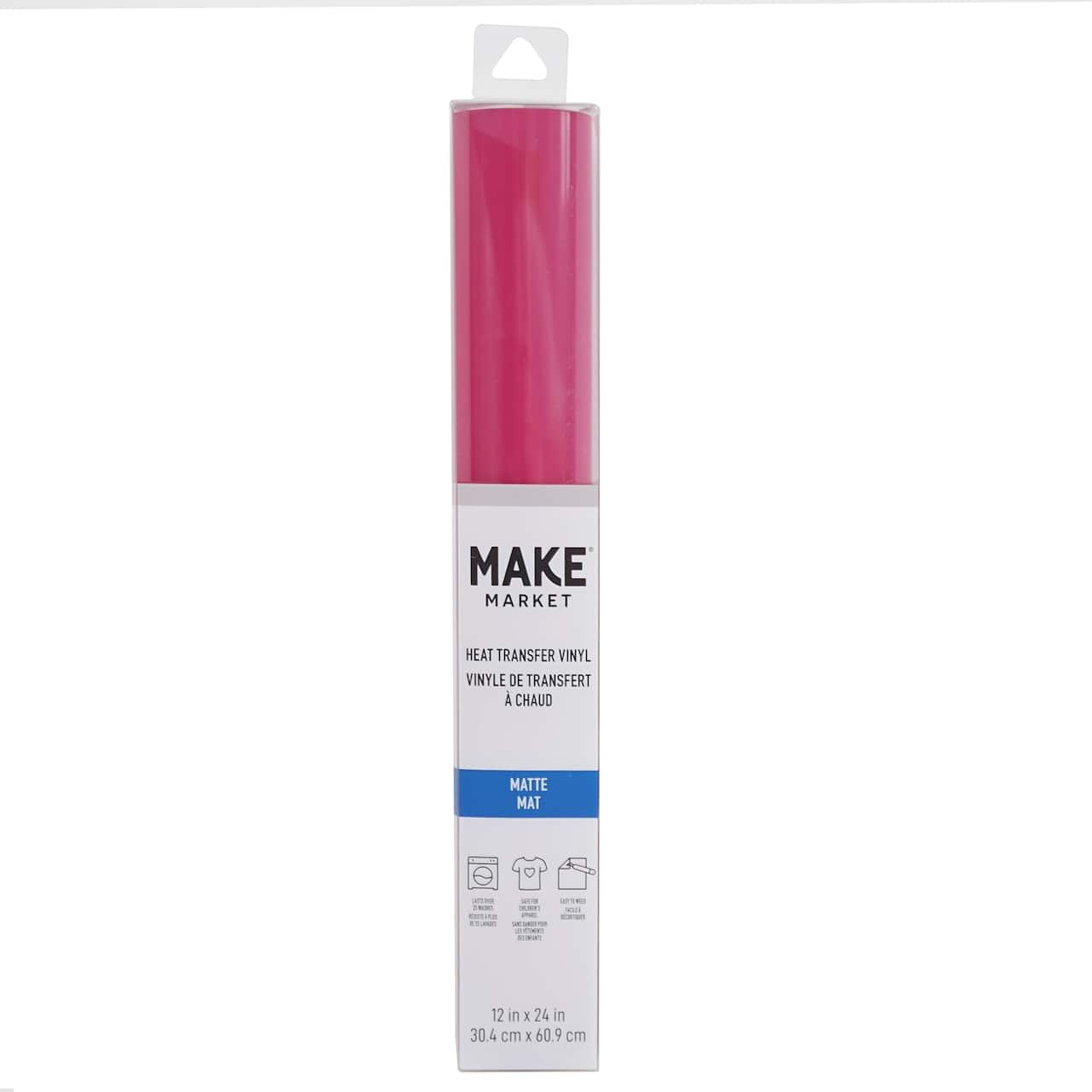 12 Pack: Matte Heat Transfer Vinyl by Make Market®